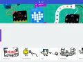 Strona główna micro:bit. Zobacz, jak zrobic bit, tworząc nowy projekt lub korzystając z samouczków, np. "Migające serce".