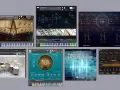 Kolekcja wtyczek do produkcji muzyki, w tym fortepian, perkusja, instrumenty etniczne i biblioteka **Kontakt** Factory Library.
