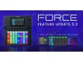 Akai Force z aktualizacją 3.3 i nowymi wtyczkami efektów. Kolorowe pady i ekran dotykowy zapraszają do tworzenia muzyki.