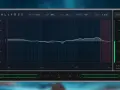 Gullfoss VST: wykres korektora audio z ustawieniami Recover, Tame, Bias i Brighten.