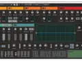 Interfejs syntezatora TAL-NoiseMaker, jednego z najlepszych synth VST, z pokrętłami LFO, oscylatorów, filtrów i efektów.