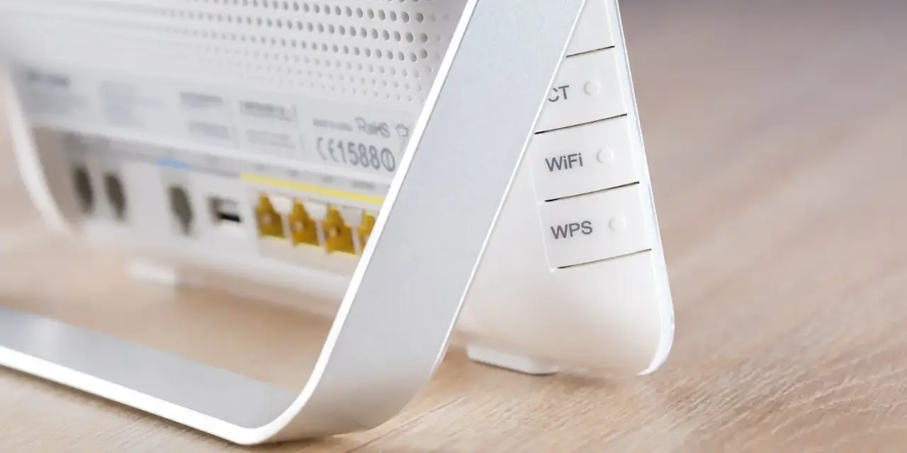 Biały router z portami LAN i USB. Widoczne przyciski WiFi i WPS. To centrum domowej sieci, prawdziwy audio router.